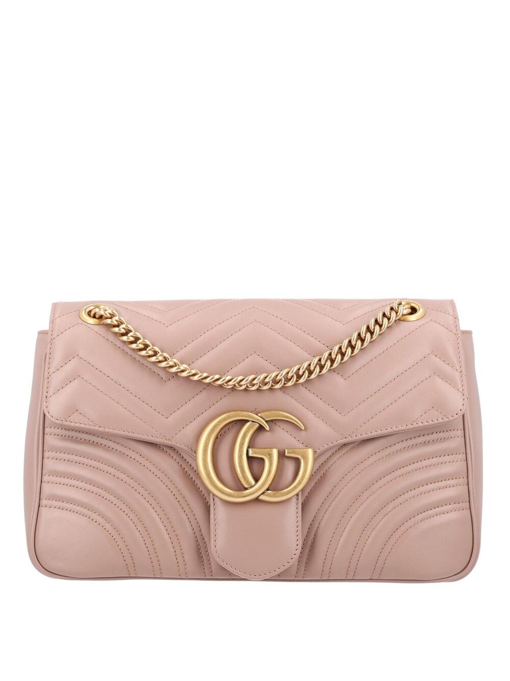 Gucci Calfskin Matelasse Medium Gg #343954G16B